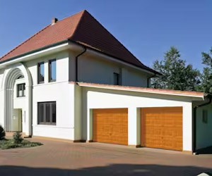 up & over garage door example
