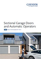 Garador sectonal garage doors brochure