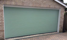 automatic double roller garage door