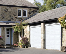 Roller garage doors